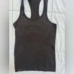 Lululemon Black Athletic Tank Top